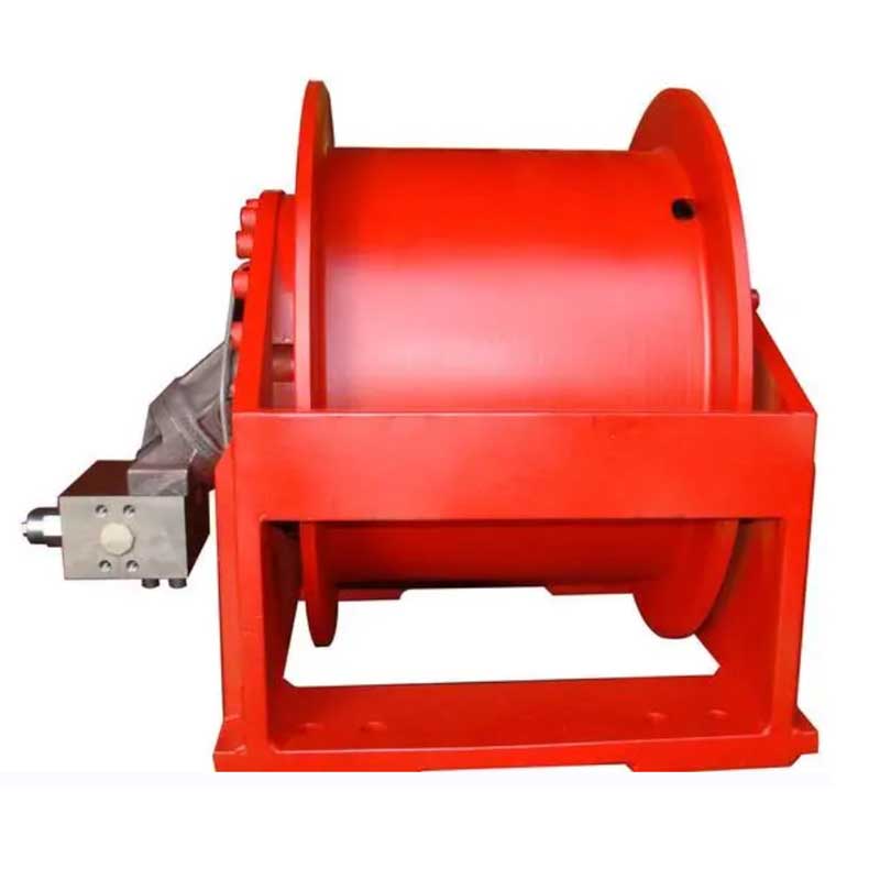 Slant Axis Motor Hydraulic Winch – 15 ton