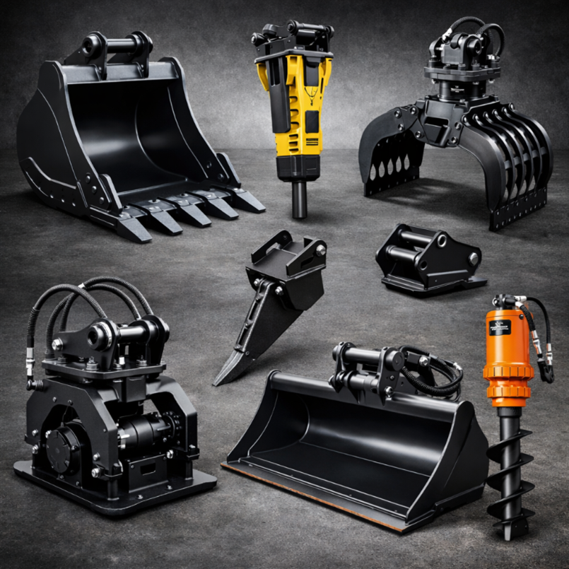 Excavator accessories manufacturer USA