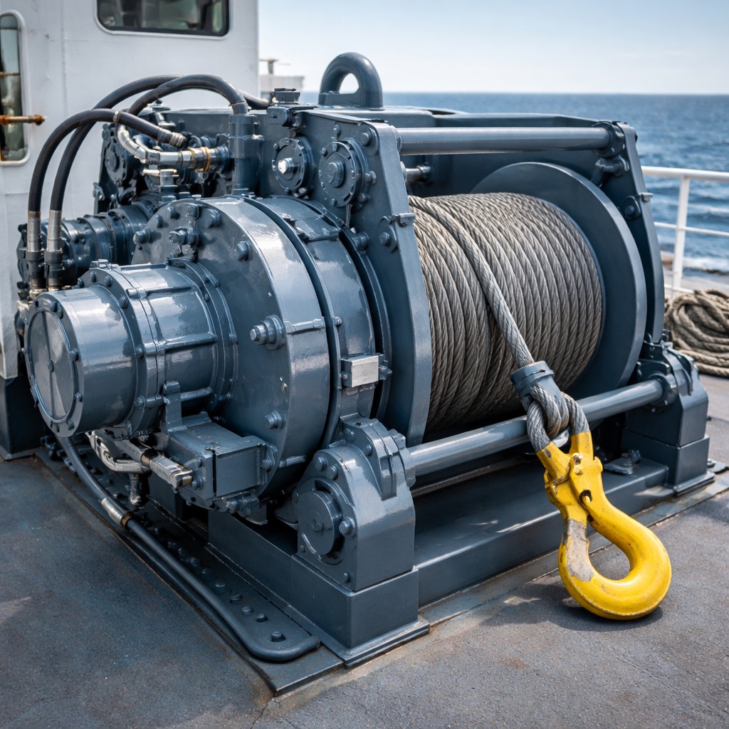 Hydraulic winch manufacturer exporting to USA