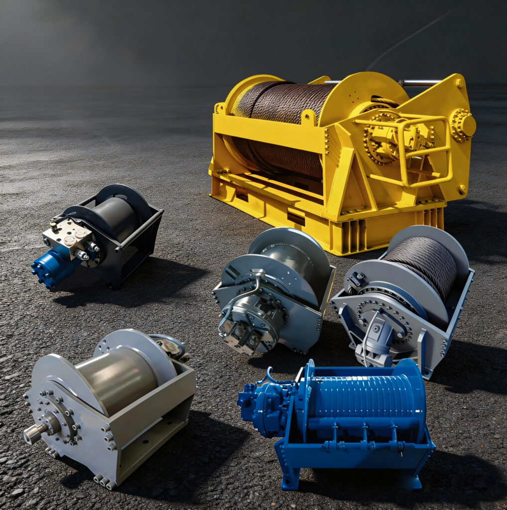 Hydraulic winch manufacturer exporting to USA