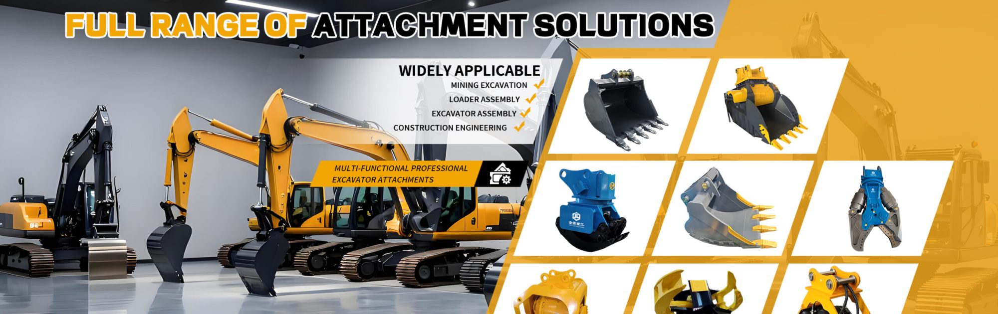 Excavator attachments manufacturer USA